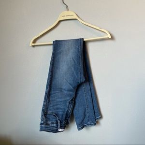 trafaluc high waisted skinny denim jeans size 2